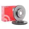2x BREMBO 09.8665.1X Bremsscheibe Vorderachse Produktbild-Vorschau 2