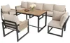 Garten-Essgruppe für 7–8 Personen, Terrassenmöbel-Set mit Produktbild-Vorschau 11