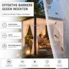 Set di 2 tende per esterni con zanzariera, zanzariera per Anteprima dell’immagine prodotto 6
