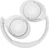 A pair of white JBL headphones folded and lying on a white background. Anteprima dell’immagine prodotto
