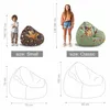 Dreamroots beanbag Paradise dla dzieci z wypełnieniem, Podgląd zdjęcia produktu 6