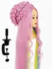 Testa per acconciature Iza con capelli termici 90 cm e Anteprima dell’immagine prodotto 7