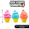 3 Stück Ice Cream Squishy Spielzeug Quetschspielzeug Anti Produktbild-Vorschau 6