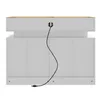 Flieks Sideboard mit Glas & LED-Beleuchtung, 8 Schubladen, Produktbild-Vorschau 9