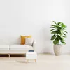 Relaxdays Hocker mit Stauraum, Kunstleinen-Bezug, Produktbild-Vorschau 5