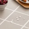 GAMUSI Wasserdichte Tischdecke, karierter Frame, aus Produktbild-Vorschau 2