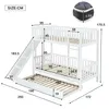 Etagenbett mit Rollbett, Kinderbett, mit Fallschutzgitter, Produktbild-Vorschau 2