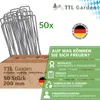 TTL GARDEN Erdanker 50 Stück 200x25x3,8mm verzinkt Produktbild-Vorschau 3