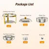 WARMOUNTS Zestaw 4 podgrzewaczy do bufetu 6,5 QT, Podgląd zdjęcia produktu 11