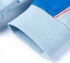 vidaXL Kinder-Sweatshirt Knallblau und Hellblau 128 Produktbild-Vorschau 5