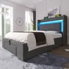 MODFU Letto imbottito 90x200, singolo con spazio Anteprima dell’immagine prodotto 9