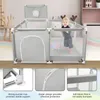 Parc pour bébé 126*126cm Barrière de sécurité avec 50 Voir les images du produit 6