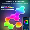 LED Hexa Lichtpanels Bluetooth RGBIC Musik Sync Hexagon Produktbild-Vorschau 2