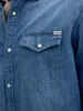 JACK & JONES Chemise unie à manches longues, col Kent, Voir les images du produit 25