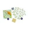 SES Creative 25127 - Leuchtende Dinos, 6 groe Dinosaurier, Produktbild-Vorschau 1