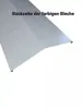 A folded sheet of metal, likely for roofing, shown from a slightly elevated angle against a white background. Produktbild-Vorschau