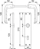 HOPPE Drückergarnitur London 113/202SP,LS,BB72/8,F1,TS Produktbild-Vorschau 3