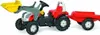 Treppe Traktor RollyKid Steyr 6165 CVT junior rot Produktbild-Vorschau 3