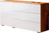 Commode combinée HARPER 110 – wotan / blanc brillant Voir les images du produit 9