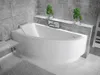 BADLAND Eckbadewanne Badewanne Praktika LINKS 140x70 mit Produktbild-Vorschau 2