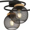 GLOBO Lighting Deckenleuchte PABLO LBH 60x35x22 cm schwarz Produktbild-Vorschau 6