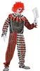 Halloween Kostüm "Killerclown" für Herren - Schwarz Rot | Produktbild-Vorschau 3