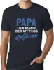 Herren Grafik T-Shirt Papa Der Mann Der Mythos Die Legende Produktbild-Vorschau 1