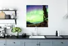 MuchoWow® Poster Nordlichter - Baum - Berg - Natur 75x75 cm Produktbild-Vorschau 3