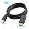 P45C Bolwins DisplayPort auf HDMI Adapterkabel 5 m – DP Produktbild-Vorschau 3