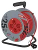 Prodlužovací kabel na bubnu 25 m / 4 zásuvky / červený / PVC / 230 V / 1 mm2 Anteprima dell’immagine prodotto