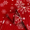 FEBE Tagesdecke Weihnachts Schneeflocken Bettüberwurf Produktbild-Vorschau 7