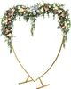 2,1x2m arche de mariage en forme de coeur métal fleurs Voir les images du produit 4