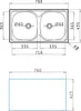 Pyramis Einbauspüle E78 Edelstahl 100125114 Produktbild-Vorschau 7