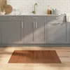 Design Teppich Rechteckig Braun 70x100 cm Bambus, Produktbild-Vorschau 1