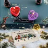 Adventskalender Duftkerzen – 24 Herz-Teelichter aus Produktbild-Vorschau 7