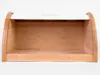 Zeller Rollbrotkasten, weiß, Buche  39x25x21 Produktbild-Vorschau 8