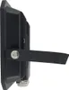 LED Wandleuchte außen Aluminium B: 14 cm IP65 Schwarz Weiß Produktbild-Vorschau 2