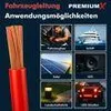 Premium X Fahrzeugleitung 5m 1,5mm² Rot Fahrzeugkabel Produktbild-Vorschau 3