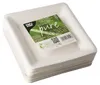 Papstar 82452, Teller, Quadratisch, Zuckerrohr, Weiß, Produktbild-Vorschau 5