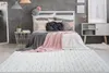 Vivica 100 Weiß / Graublau 120cm x 160cm Produktbild-Vorschau 2