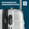 MONZANA® Kofferset 4tlg Hartschalen Koffer S-M-L-XL Produktbild-Vorschau 6