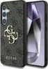 A close-up product shot of a phone case with a patterned design and a prominent logo, placed next to a smartphone. Anteprima dell’immagine prodotto