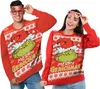 Pullover - Grinch - uni - rot - Gr. - Größe XL Náhľad obrázku produktu 2