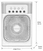 Mini ventilatore di raffreddamento ad aria con serbatoio Anteprima dell’immagine prodotto 2
