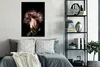 MuchoWow® MuchoWow® Gerahmtes Poster Blumen - Rauch - Rosa Produktbild-Vorschau 4