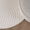 Volero - Tapis marbré - Charm Curves Blanc - Ø 120 cm Voir les images du produit 6