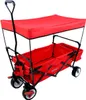 FUXTEC Bollerwagen Rot FX-CT350 - mit Dach | Klappbar | bis Produktbild-Vorschau 1