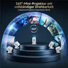 PT10 Beamer, 1080P Native, 4K Support, 360° Produktbild-Vorschau 13