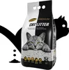 A bag of Hilton Cat Litter with a cat graphic and product details. Produktbild-Vorschau