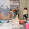 Tobogán de madera para niños, de doble cara, marca Woodiko Vista previa de la imagen del producto 9
